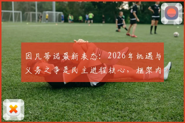 因凡蒂诺最新表态：2026年机遇与义务之争是民主进程核心，框架内容引发讨论